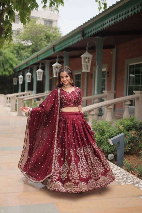 Amber Glow Lehenga Choli
