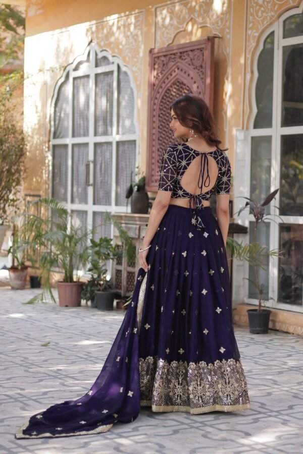Sculpted Lehenga Choli