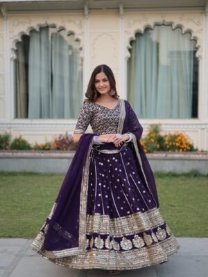 Marble Kiss Lehenga Choli