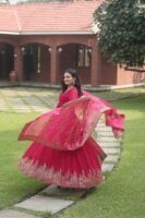 Krupa Embroidered Gown