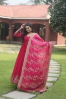 Krupa Embroidered Gown