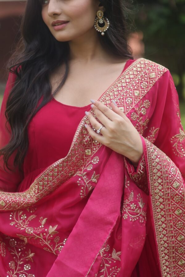 Krupa Embroidered Gown