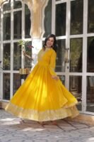 Hira Faux Blooming Gown