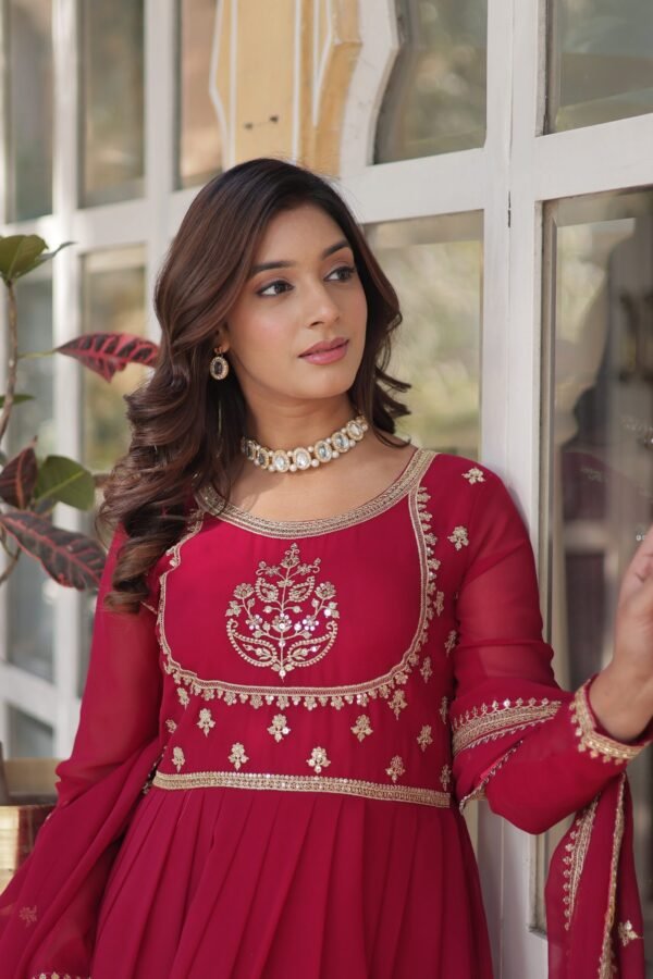 Mitu Embroidered Gown