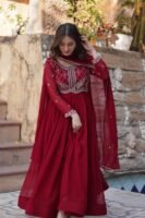 Radhika Faux Blooming Gown