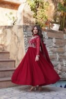 Radhika Faux Blooming Gown