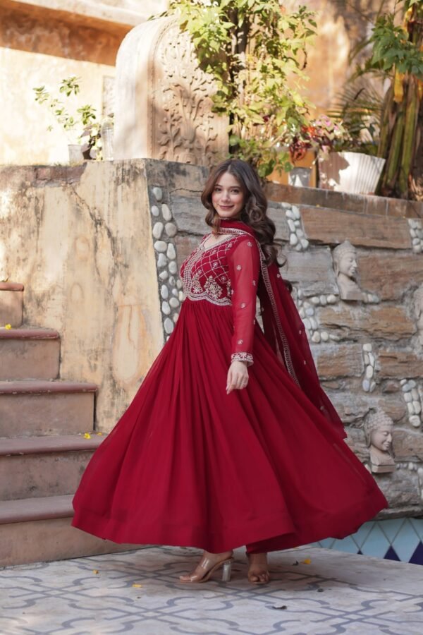 Radhika Faux Blooming Gown