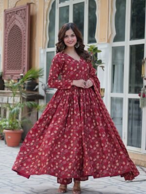 Khushi Cotton Gown