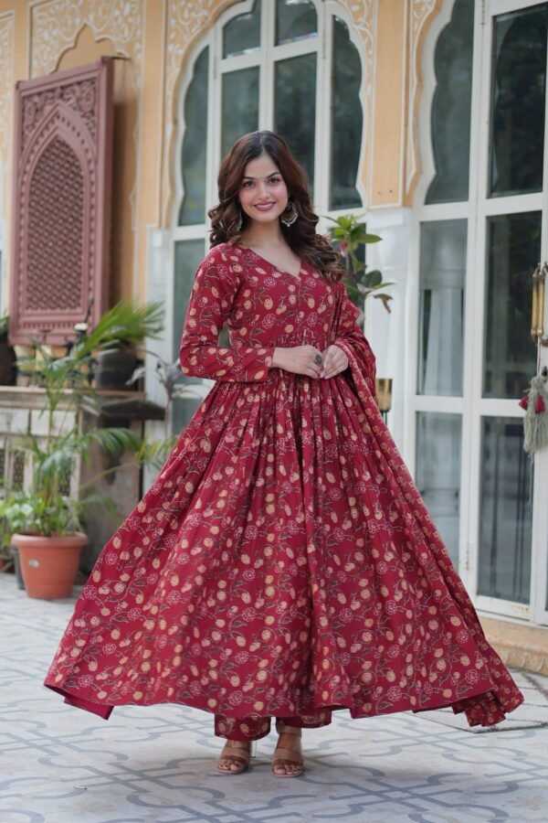 Khushi Cotton Gown