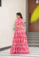 Faux Georgette Gown