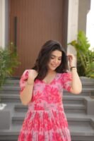 Faux Georgette Gown