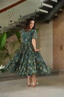 Pinu Georgette Printed Gown