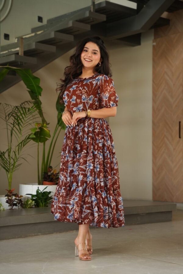 Virasat Georgette Gown