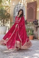 Mitu Embroidered Gown